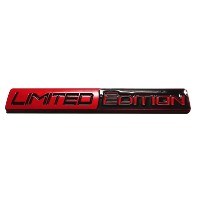 3d métal édition limitée emblème Badge autocollant Auto course Sport emblème pour coffre de voiture garde-boue côté automobile intérieur