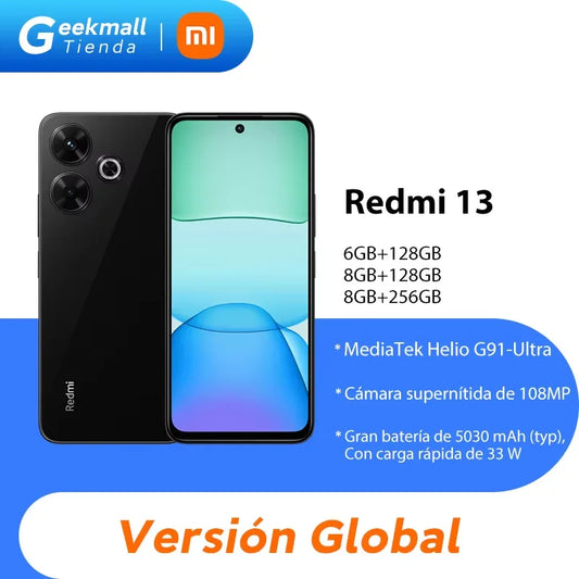 Xiaomi Redmi 13 : Capturez chaque détail avec 108MP