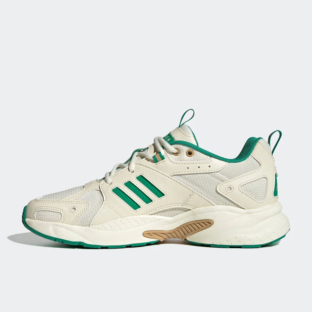 Adidas JZ RUNNER Retro – Baskets Unisexe Respirantes avec Accents Verts