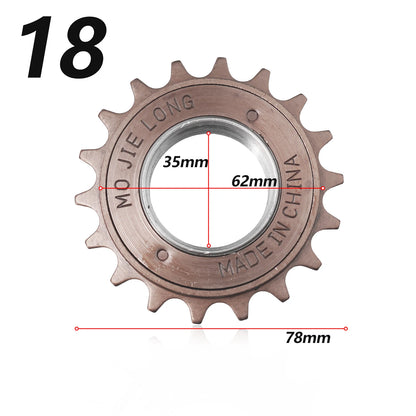 Pignon de roue libre vélo 12x18 – 8 vitesses, fibre de carbone, durable et léger