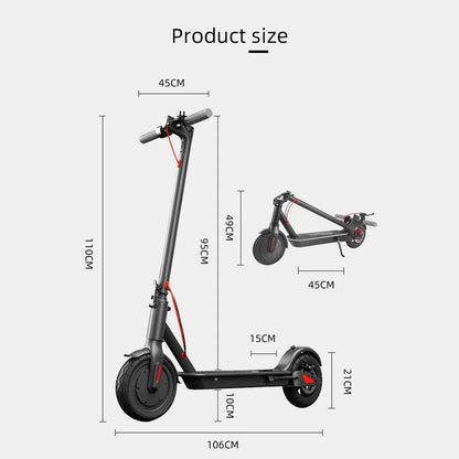 HX 350W- La trottinette électrique   15AH 36V8.5 pouces