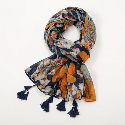 🧣 Écharpe de Styliste RUNMEIFA – Confort & Élégance Oversize