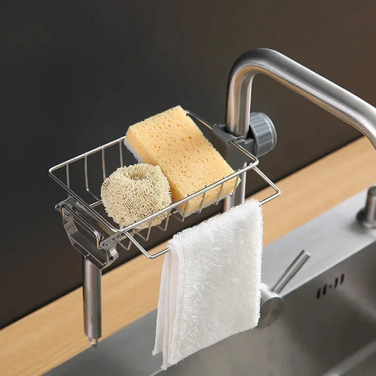 Support de Drainage suspendu pour robinet, pour évier de cuisine, salle de bains, support d'évier, étagère de rangement, organisateur d'accessoires de cuisine