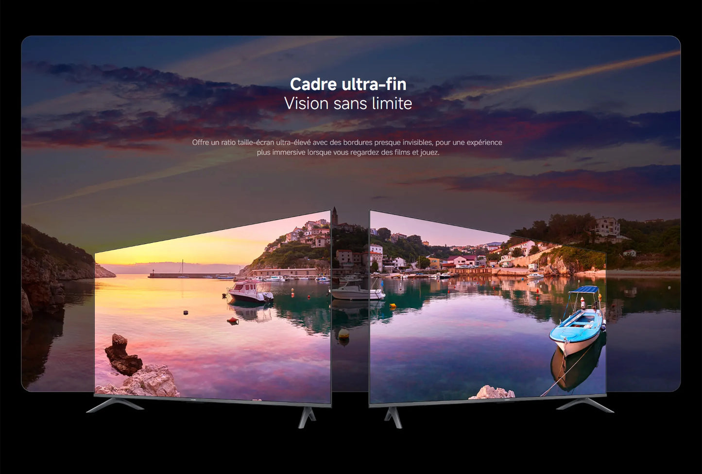 Xiaomi France |  Xiaomi TV A Pro 50 2026, Écran QLED 4K, Son immersif avec Dolby Audio™, DTS:X, DTS Virtual:X, Compatible HDR10+ ,1,07 milliard de couleurs, DCI-P3 94 %