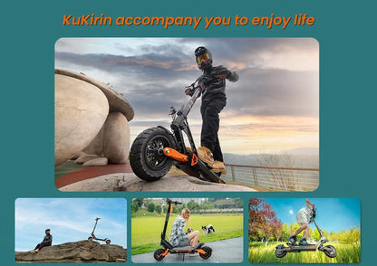 KuKirin G2 Pro VMP Scooter électrique 500W 48V 15.6Ah 9 pouces tout-terrain pneu pliable Scooter électrique 25 KM/H vitesse 65KM portée