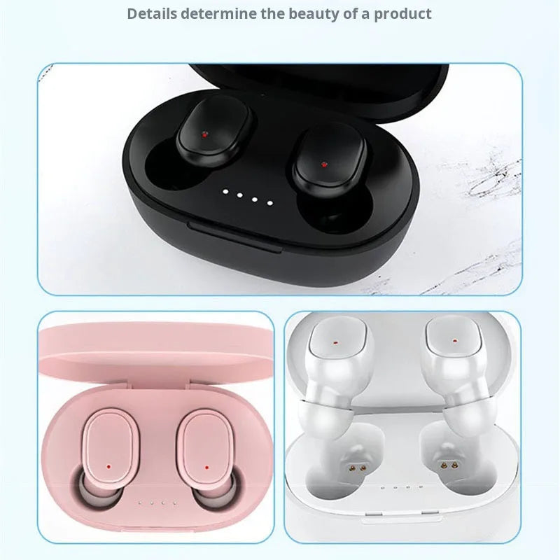 Original XIAOMI A6S écouteur sans fil TWS Bluetooth casque HiFi musique casque réduction du bruit écouteurs Sport jeu avec micro