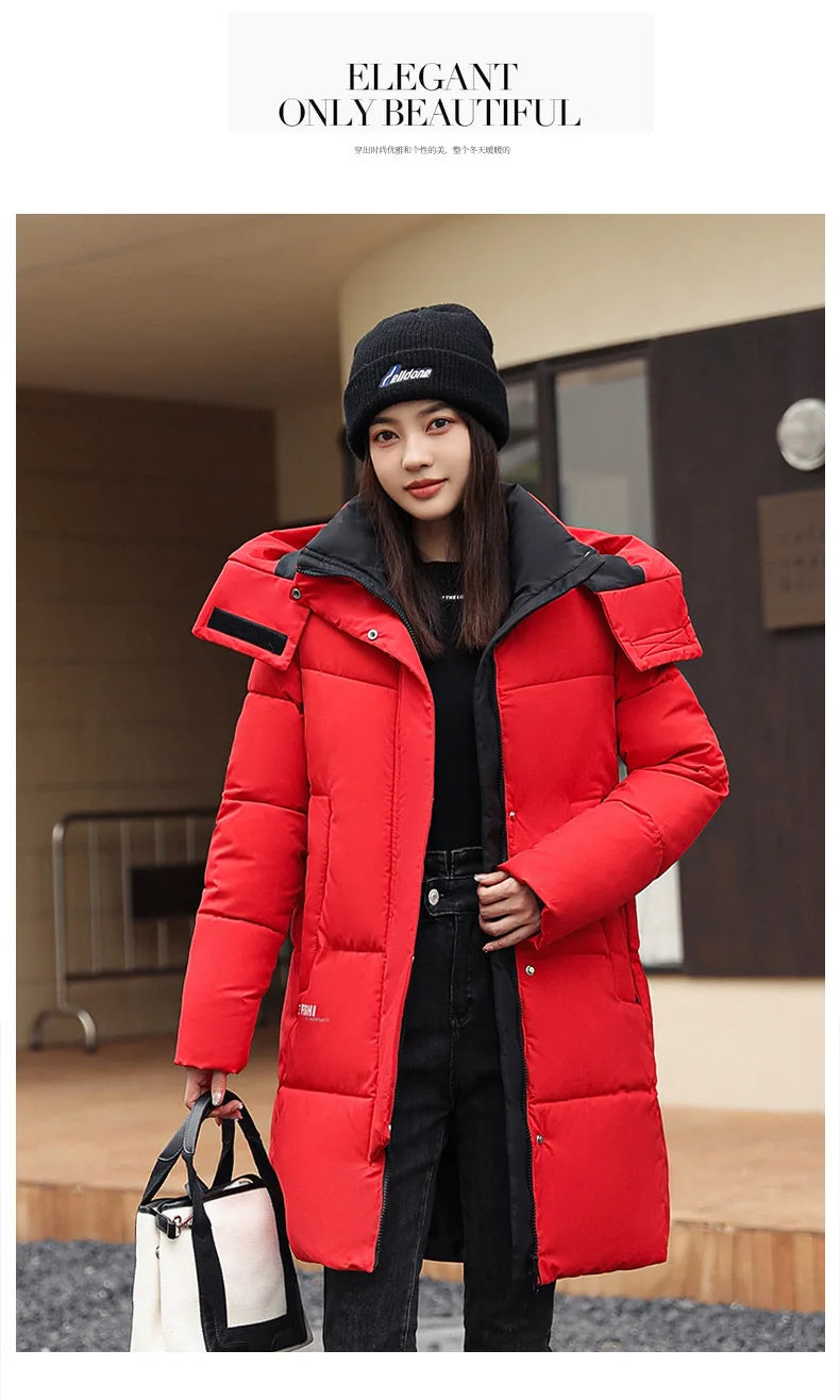 Veste femme épaisse à capuche – Hiver 2025 | ParisPetitPrix