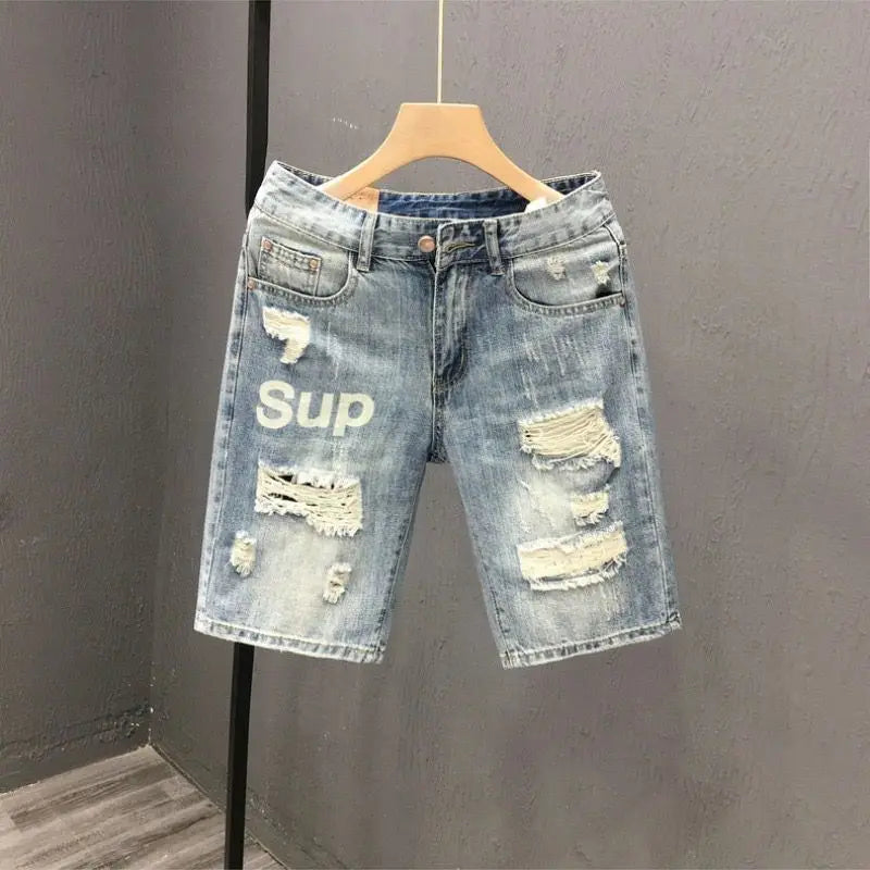 Shorts en Jean Vintage pour Hommes - Été 2024