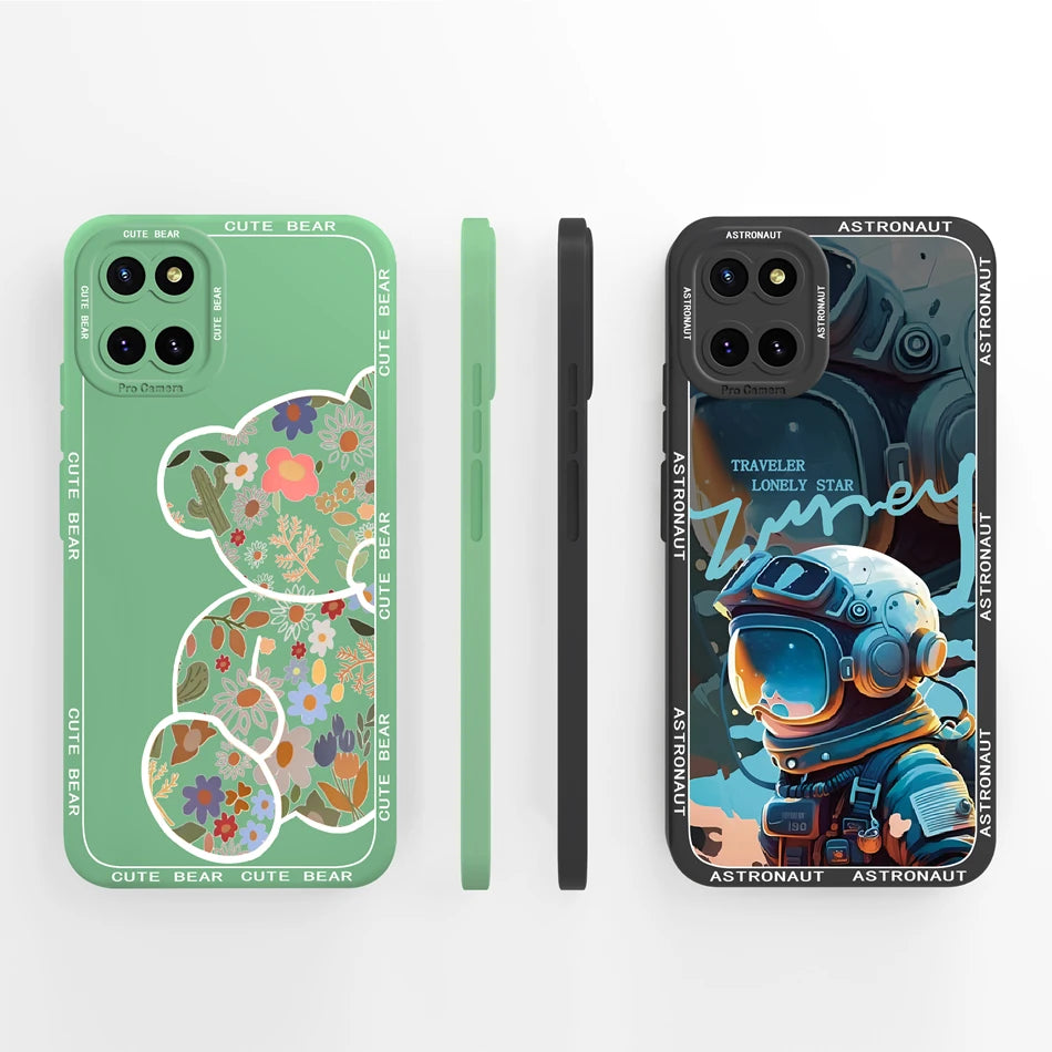 Coque Silicone Liquide RLCCSW – Anti-Rayures, Anti-Dérapante et Pleine Protection pour Samsung Galaxy Note 10 Lite