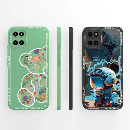 Coque Silicone Liquide RLCCSW – Anti-Rayures, Anti-Dérapante et Pleine Protection pour Samsung Galaxy Note 10 Lite