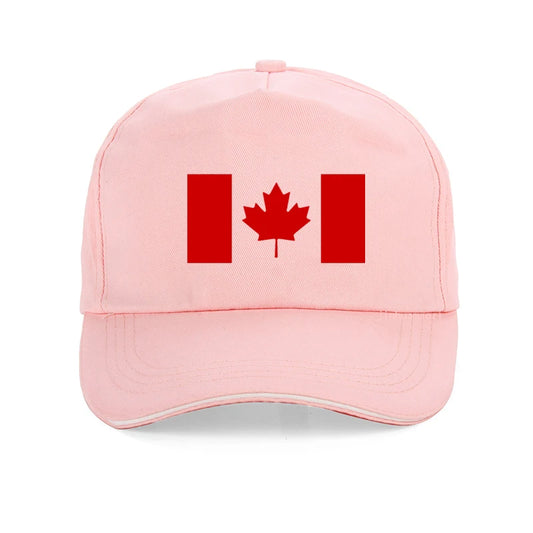 Casquette Baseball en Coton « Érable » – Unisexe, Réglable, Style Canadien