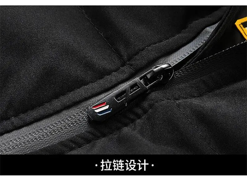 🧥 Doudoune Imperméable pour Hommes – Manteau Chaud Hiver 2025
