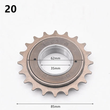 Pignon de roue libre vélo 12x18 – 8 vitesses, fibre de carbone, durable et léger