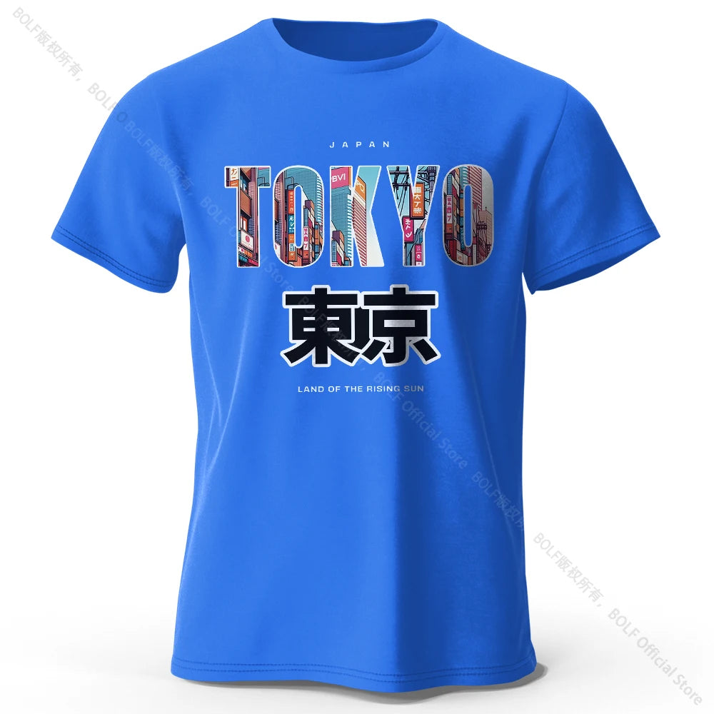 👕 T-shirt Homme BOLF 100 % Coton – Confort &amp; Style Sport Casual