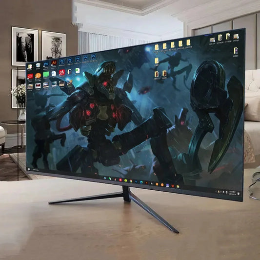 Écran LED incurvé ultra large de 27 pouces, 1K 2K 4K 144hz 165hz, matériel informatique pour PC de jeu