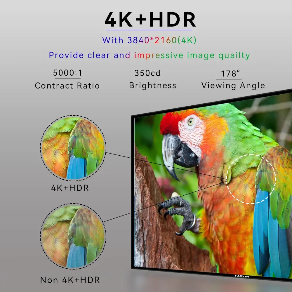 DUTRIEUX Smart TV 32’’ Ultra HD 4K – Google TV & Roku OS, écran tactile design luxe