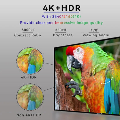 DUTRIEUX Smart TV 32’’ Ultra HD 4K – Google TV & Roku OS, écran tactile design luxe