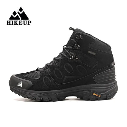 HIKEUP Bottes de Randonnée Homme – Chaudes, Confortables et Respirantes pour Plein Air