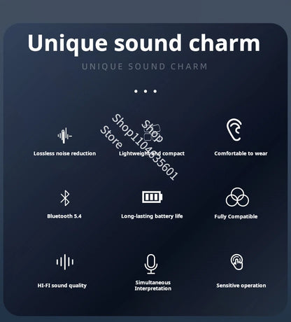 🎧 Sony Casque Traducteur AI – Écouteurs Bluetooth HiFi Stéréo