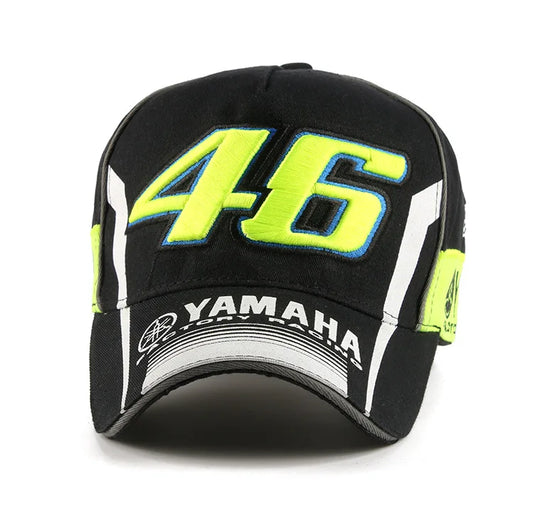 Casquette Baseball Yamaha Moto Course Unisexe Brodée Protection Solaire Été