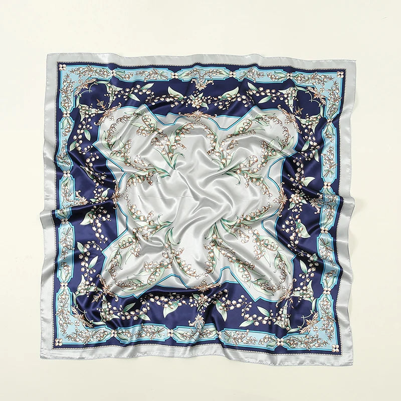 🧣 Foulard Carré Léopard LMLAVEN – Chic, Rock & Multifonction