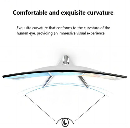 CHUBAN 24 inch monitor 1K curved game screen 165Hz high-definition display VA light screen 1920 * 1080P HDMI compatible audio