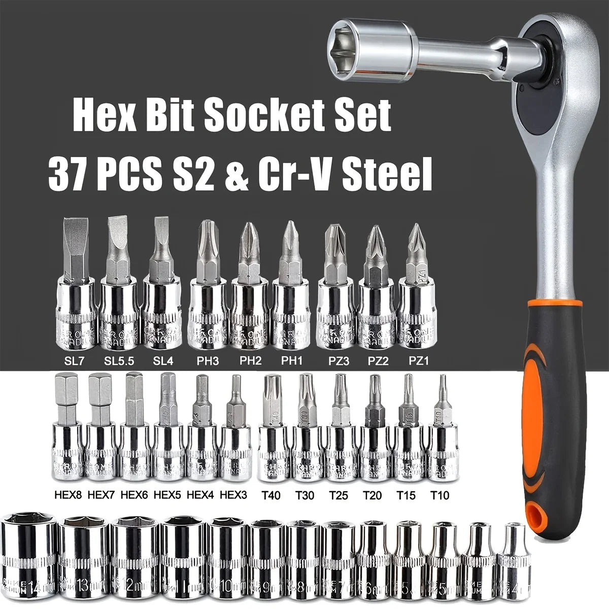 🛠️ Kit d’outils de quincaillerie domestique – Boîte à outils complète multifonction