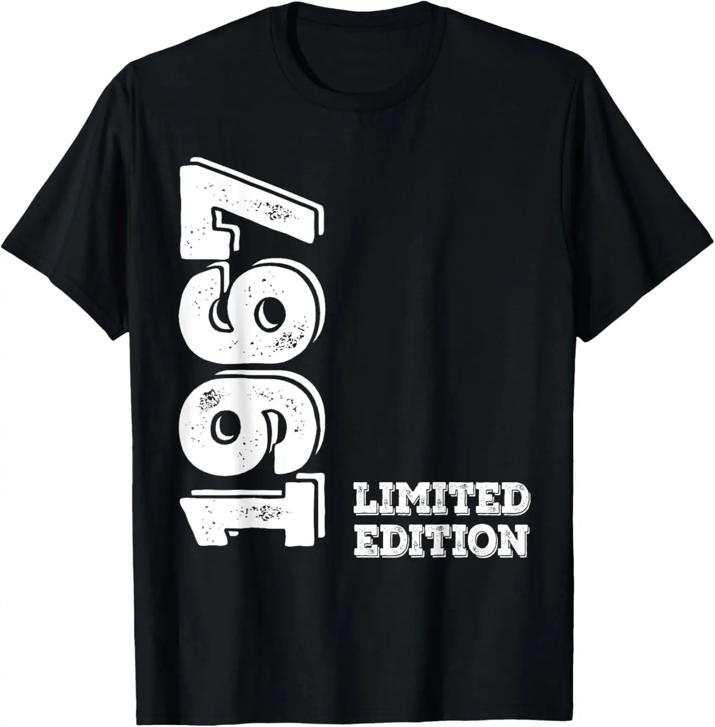 👕 T-shirt Vintage 58ème Anniversaire – Personnalisable Unisexe