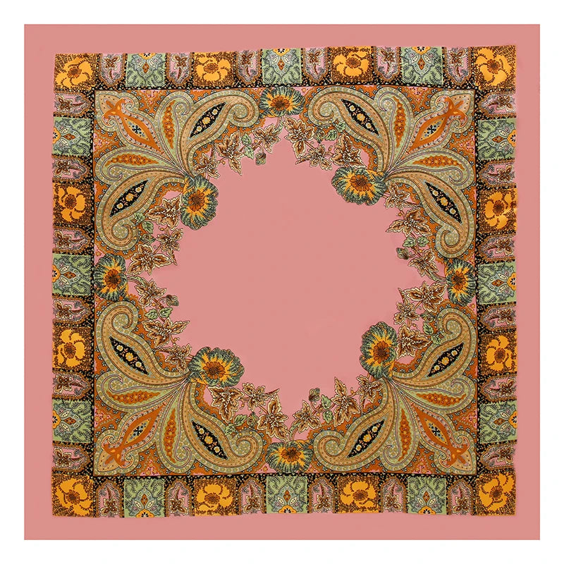 🧣 Foulard Carré Léopard LMLAVEN – Chic, Rock & Multifonction