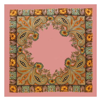 🧣 Foulard Carré Léopard LMLAVEN – Chic, Rock & Multifonction