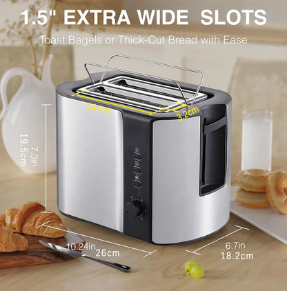 Grille-pain multifonction DMWD 4 tranches – Toaster, Sandwich &amp; Gaufrier