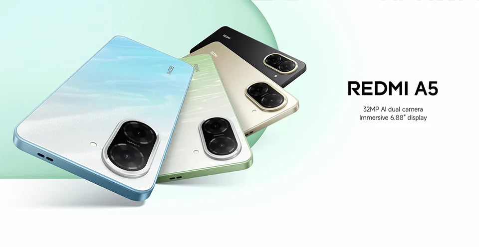 Xiaomi Redmi A5 – Smartphone Global 6.6" 5G, 32MP, 5200mAh, 120Hz, Double SIM