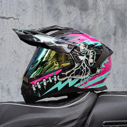 Casque Moto ORZ Intégral ABS – Certifié DOT – Léger et Sécurisé