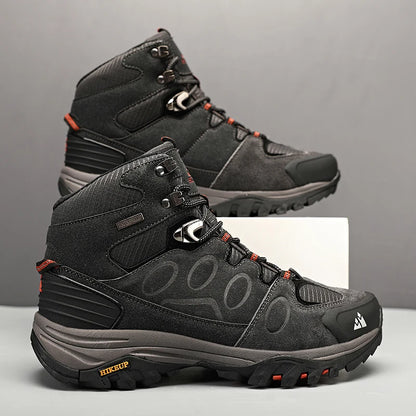 HIKEUP Bottes de Randonnée Homme – Chaudes, Confortables et Respirantes pour Plein Air