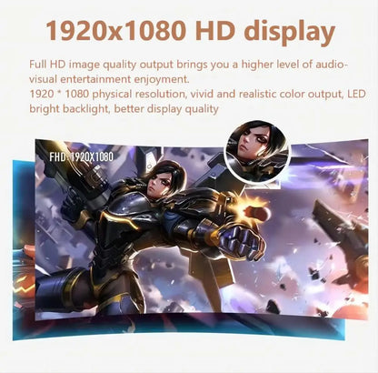 CHUBAN 24 inch monitor 1K curved game screen 165Hz high-definition display VA light screen 1920 * 1080P HDMI compatible audio