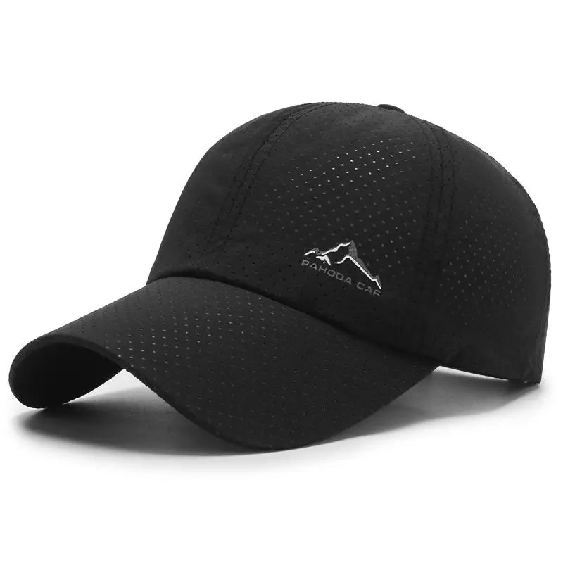 Casquette Baseball Maille Ultra Respirante Séchage Rapide Unisexe Chapeau de Sport Été