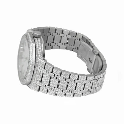 Luxury Diamond Watch – Japanese Seiko NH35 Mechanical Movement – In Stock at ParisPetitPrix.com
