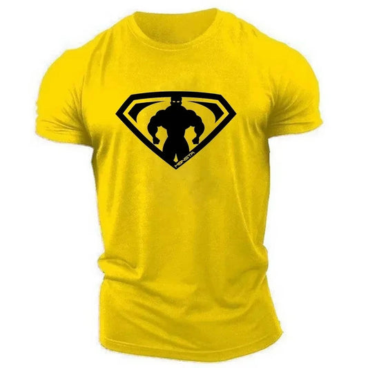 Été nouveau Style de sport décontracté 2d dessin animé imprimé hommes T-Shirt à manches courtes col rond T-Shirt ample et confortable hommes T-Shirt