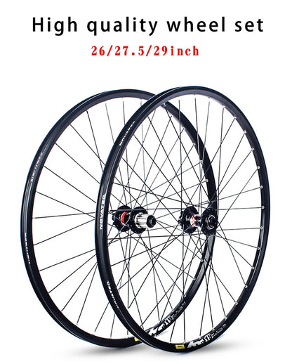 Novatec 26/27.5/29inch Mountain bike wheelset D041/D442 15X100/110 12X142/148 7-11 speed 32H Disc brake Thru MTB Bicycle wheel