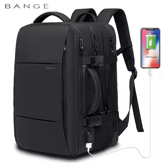 Sac à Dos Homme Bange 20-35L – Oxford, Multi-Poches, Style Commerce
