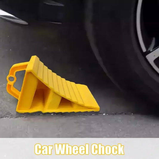Cale-Roue Portable Antidérapante – Butée de Roue Sécurité pour Voiture, Camion, Remorque et RV