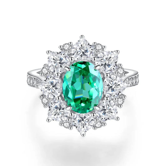 💍 Bague Femme en Platine avec Diamants – Style Classique