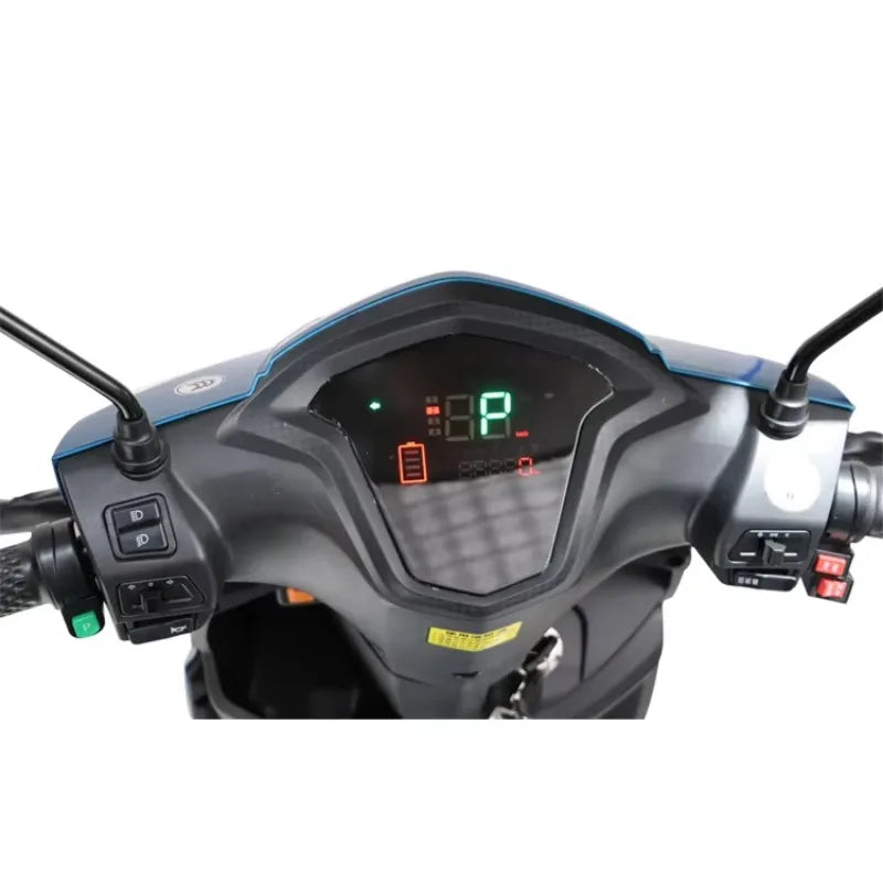 Moto Électrique Puissante 72V 2000W – Vitesse, autonomie et design