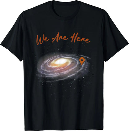 T-shirt unisexe Galaxie Astronomie, streetwear