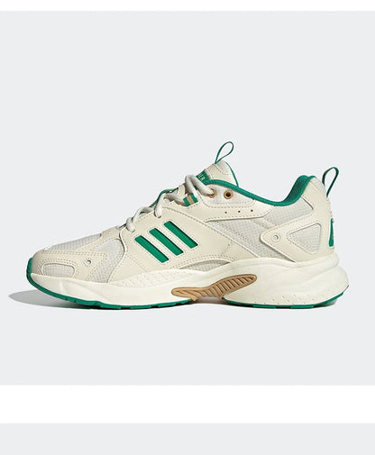 Adidas JZ RUNNER Retro – Baskets Unisexe Respirantes avec Accents Verts