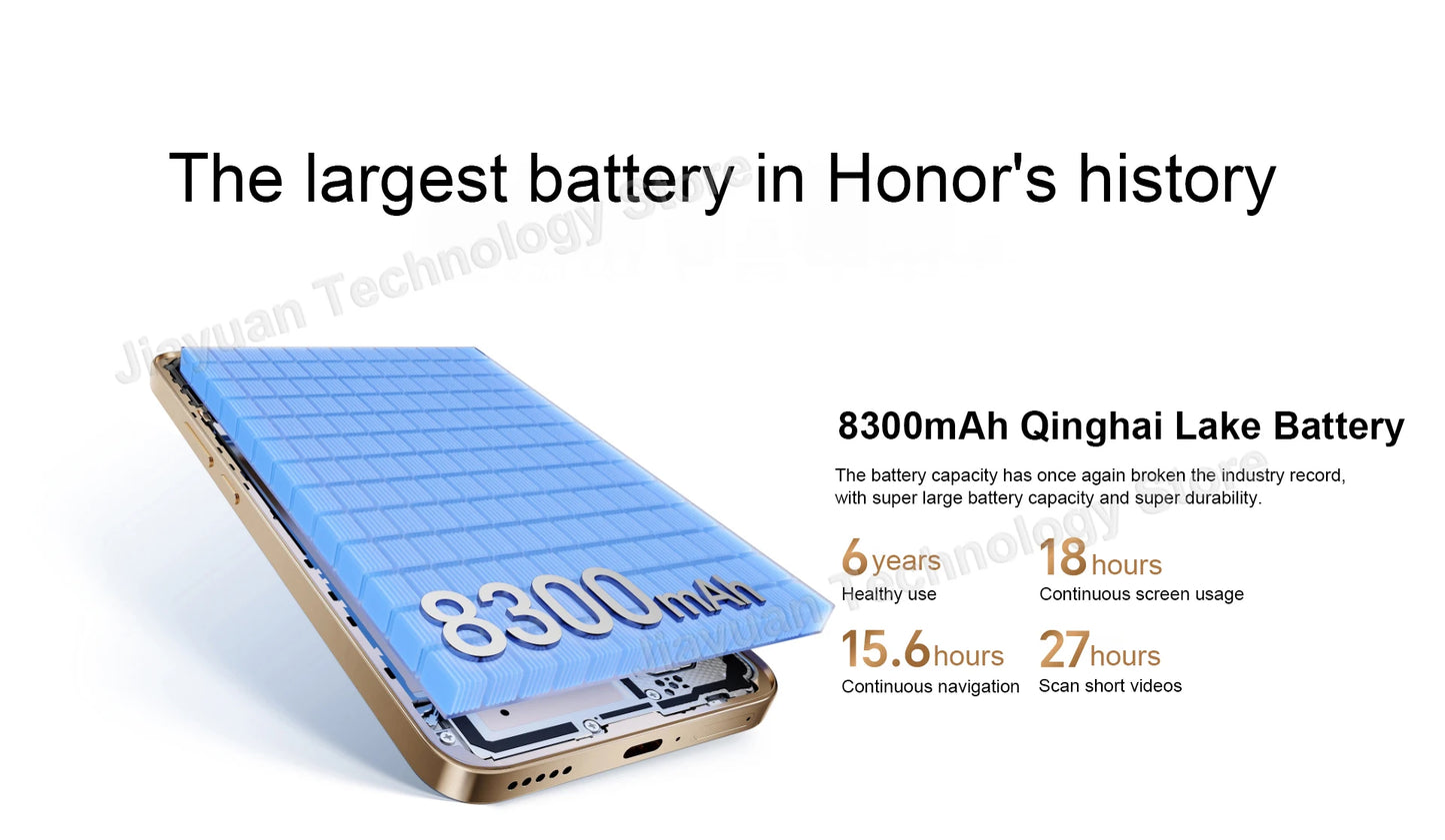 HONOR X70 5G (2025) – Smartphone AMOLED 6.79’’ Snapdragon 6 Gen 4, 8300 mAh, 80W SuperCharge