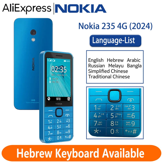 📱 Nokia 235 4G (2024) – Téléphone à touches Double SIM