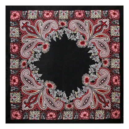 🧣 Foulard Carré Léopard LMLAVEN – Chic, Rock & Multifonction