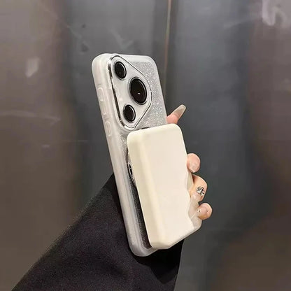 Coque Magnétique Silicone Mat – Compatible MagSafe, Anti-Dérapante et Ultra-Fine avec Dos Transparent pour iPhone