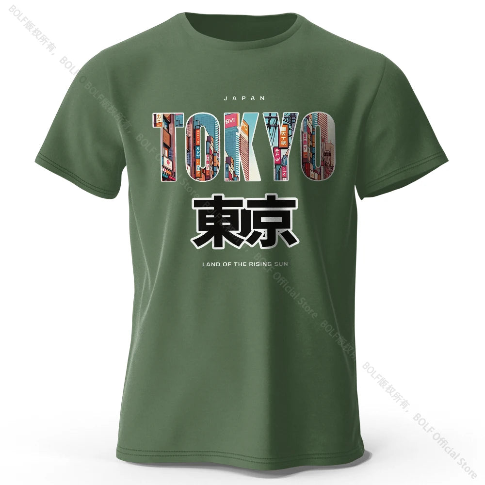 👕 T-shirt Homme BOLF 100 % Coton – Confort &amp; Style Sport Casual